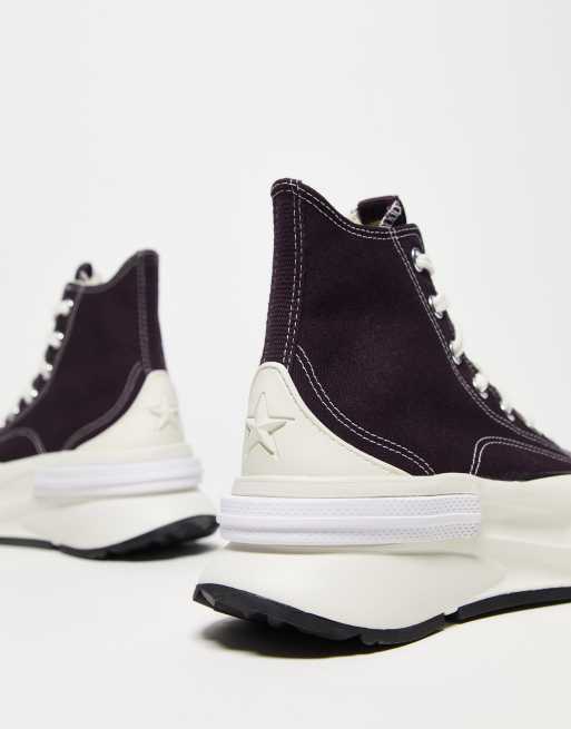 Burgundy and hot sale black converse