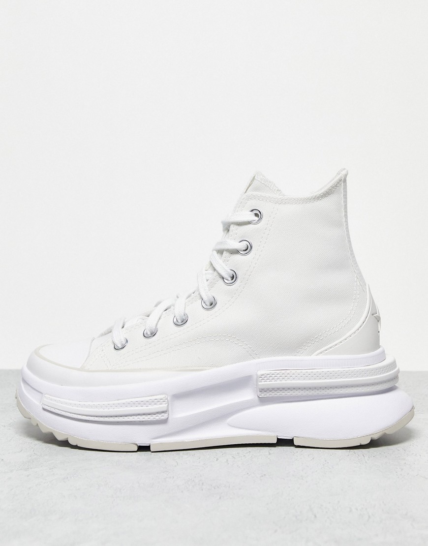 Converse Run Star Legacy Cx Sneakers In White With Ecru Detail