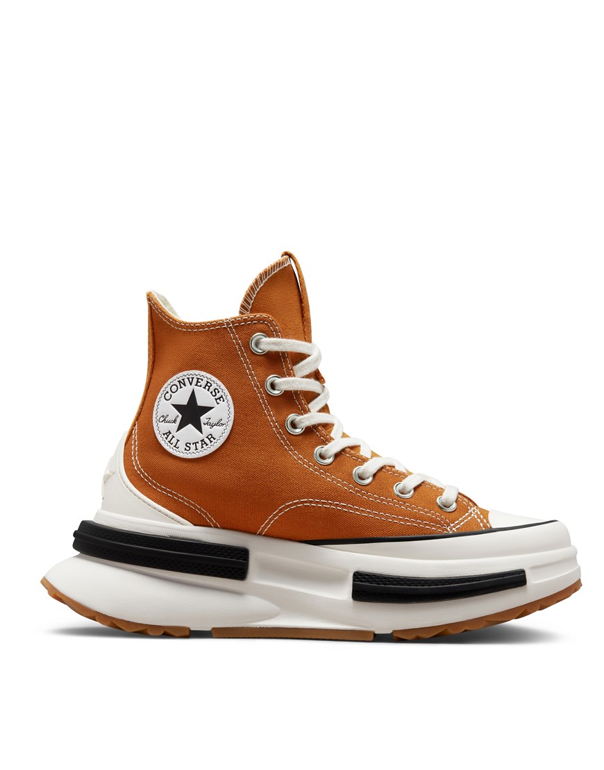 Converse Run Star Legacy Hi sneakers in orange-Gray