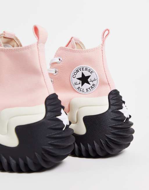 Converse Run Star Motion Hi Trance Form sneakers in baby pink