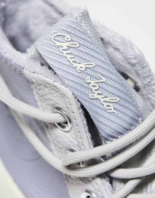 Converse alte azzurre sale