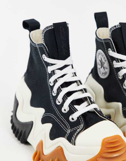 新品 CONVERSE RUN STAR MOTION HI CUT 23cm Converse Run Star Motion HI Sneaker Donna nero - 84,95