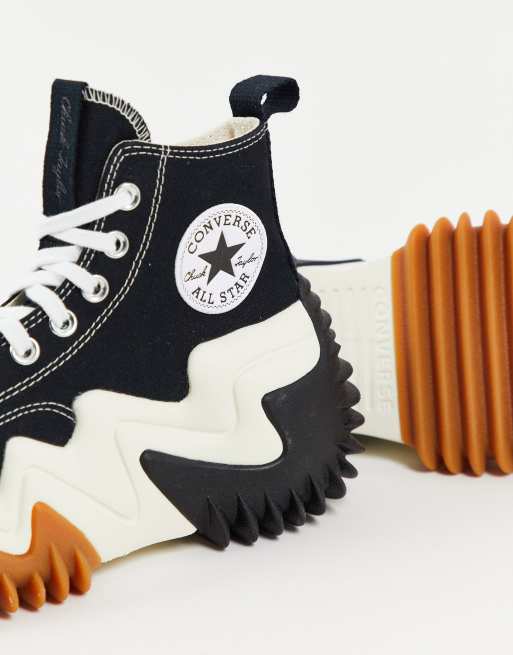 新品 CONVERSE RUN STAR MOTION HI CUT 23cm Converse Run Star Motion HI Sneaker Donna nero - 84,95