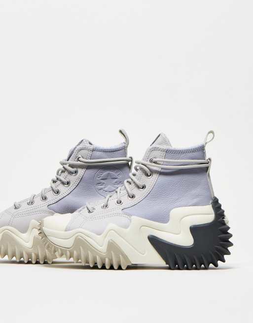 Converse Run Star Motion Hi sneakers in light blue | ASOS