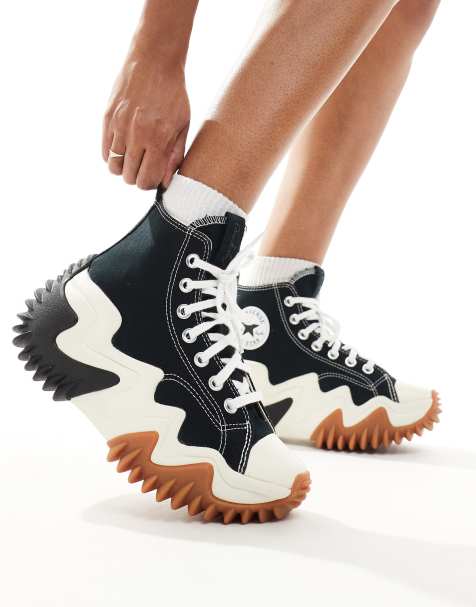 Converse - Run Star Motion Hi - Sorte sneakers - view 1