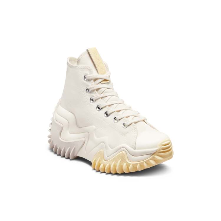 Converse Run Star Motion Hi Trance Form sneakers in egret/soft sunshine