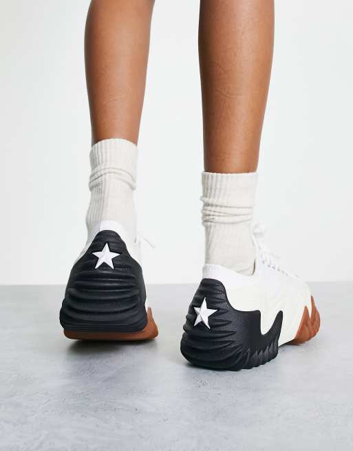 靴 CONVERSE RUN STAR MOTION OX Buty Converse Run Star Motion Ox - czarny (black/white/egret)