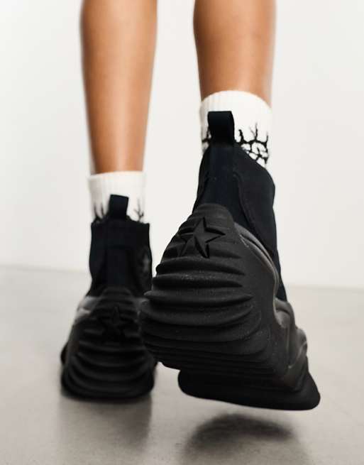 Converse Run Star Motion platform sneakers in black | ASOS Converse Run Star Motion platform sneakers in black | ASOS