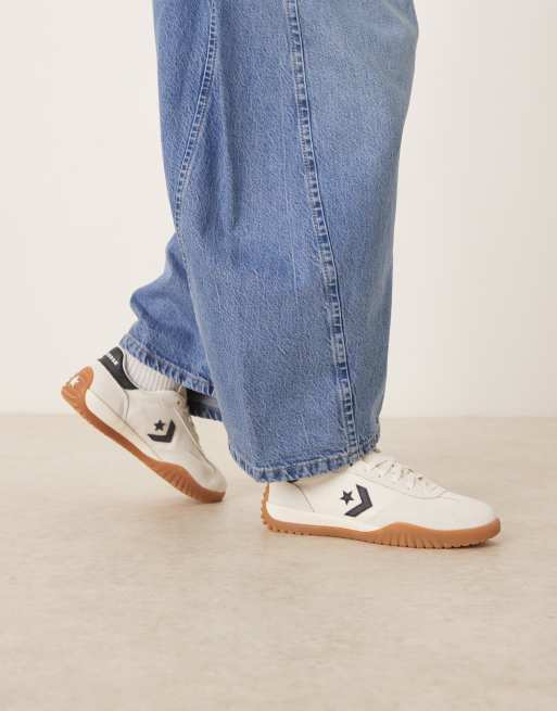 Converse – Run Star – Naturvita sneakers, 4 av 5