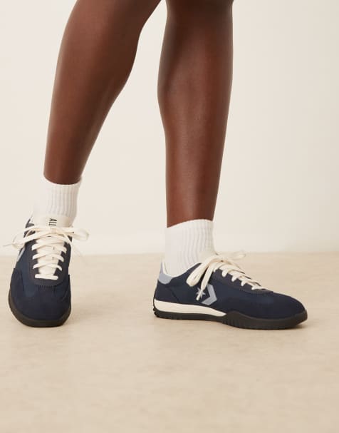 Converse Run Star Retro Sport sneakers in navy with blue detail - view 1