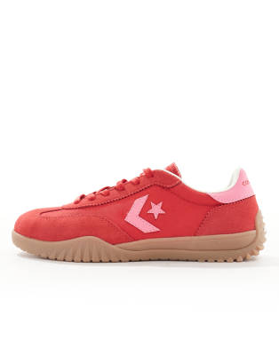 Converse - Run Star - Sneaker in Rot und Rosa