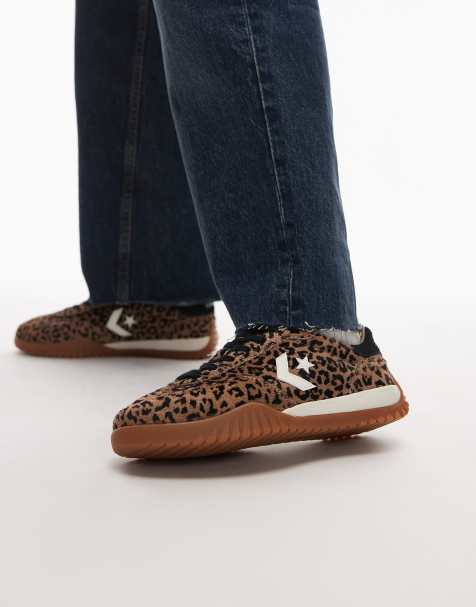 Converse - Run Star - Sneakers con stampa leopardata - view 1