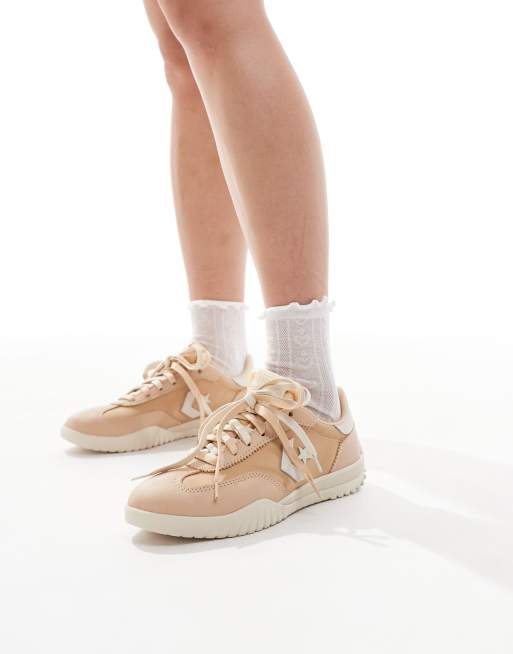 Converse Run Star sneakers in light yellow, 3 of 5