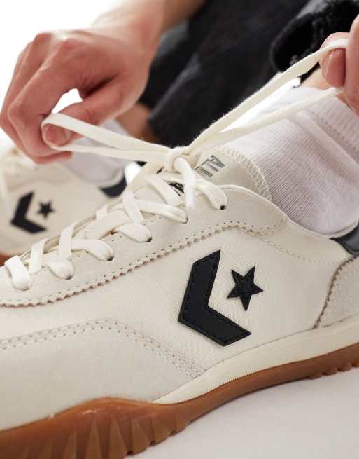 Converse Run Star sneakers in off white