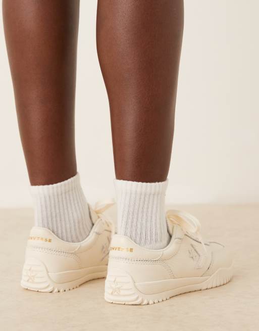Converse Run Star sneakers in off white, 4 of 5