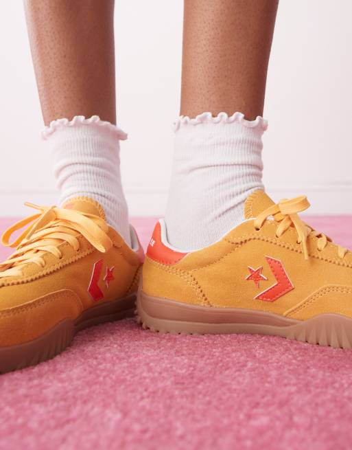 Converse Run Star sneakers in orange and red, 3 of 5