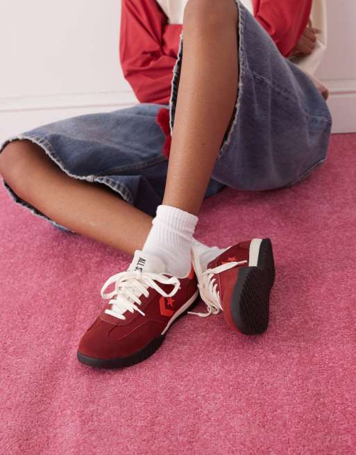 Converse Run Star sneakers in red, 4 of 5