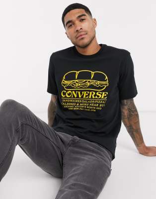 yellow converse shirt