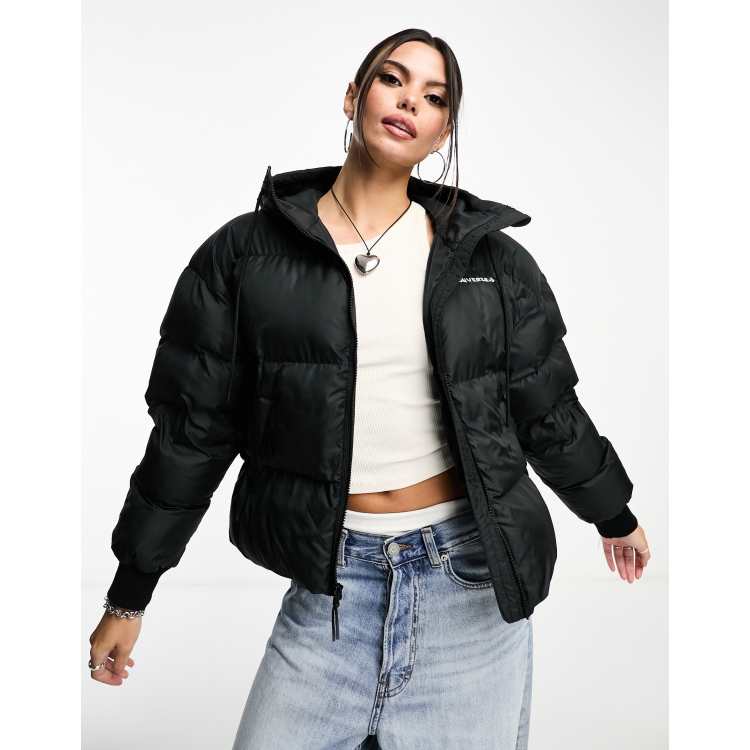 Converse puffer hot sale jacket women's