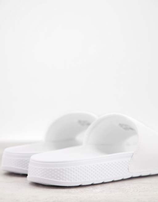 Converse slides in white, 3 of 4