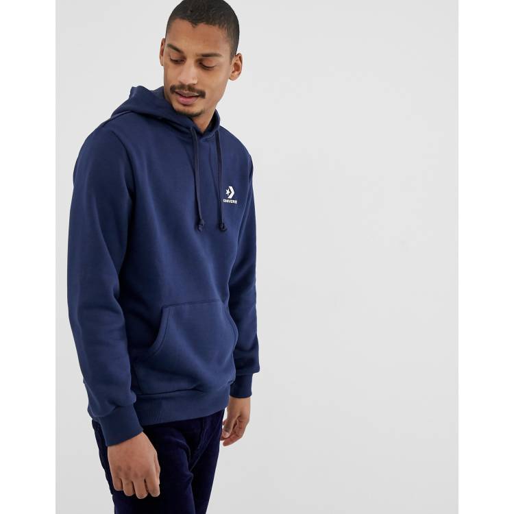 Navy blue outlet converse jumper