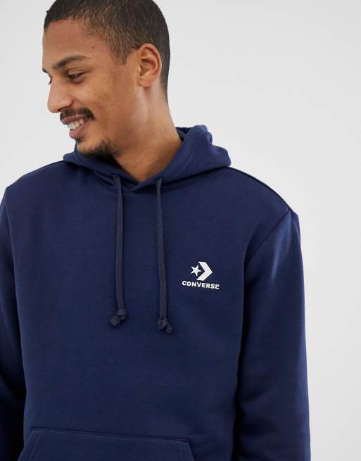 Converse store navy hoodie