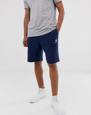 Converse Small Logo Jersey Shorts in 