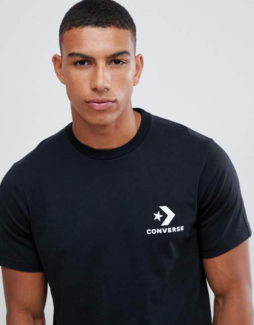 Mens black 2025 converse t shirt