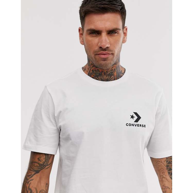 Converse small 2025 logo t shirt