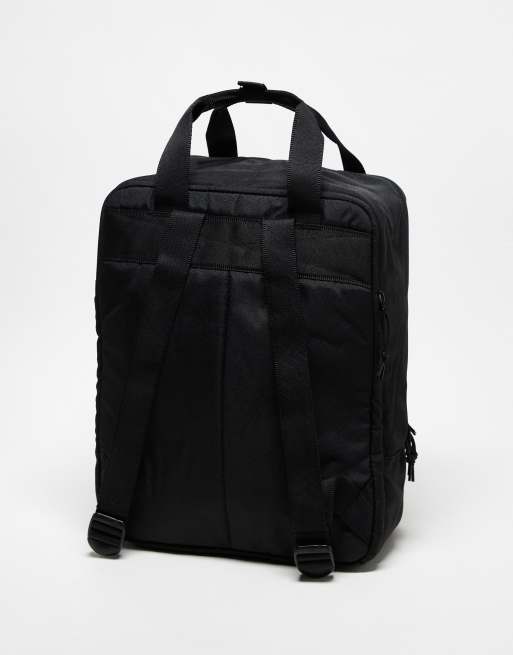 Converse small square backpack in black, 3 of 4