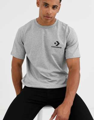 converse grey t shirt