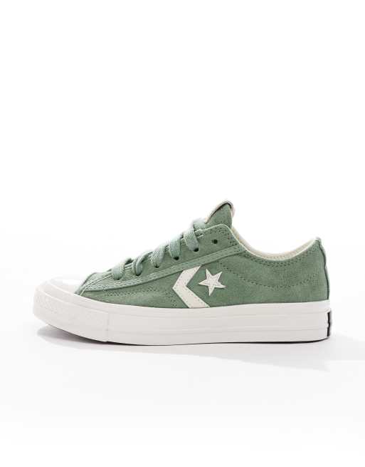 Converse Basse Verde Militare Converse Chuck Taylor Converse Star Player Ox  Kaki Converse Star