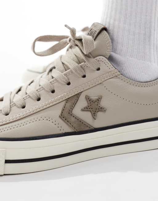 Converse Star Player 76 Luxe sneakers in beige, 4 of 5