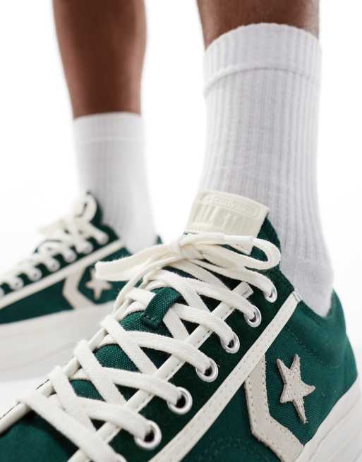 Converse Star Player 76 Luxe sneakers in green ASOS