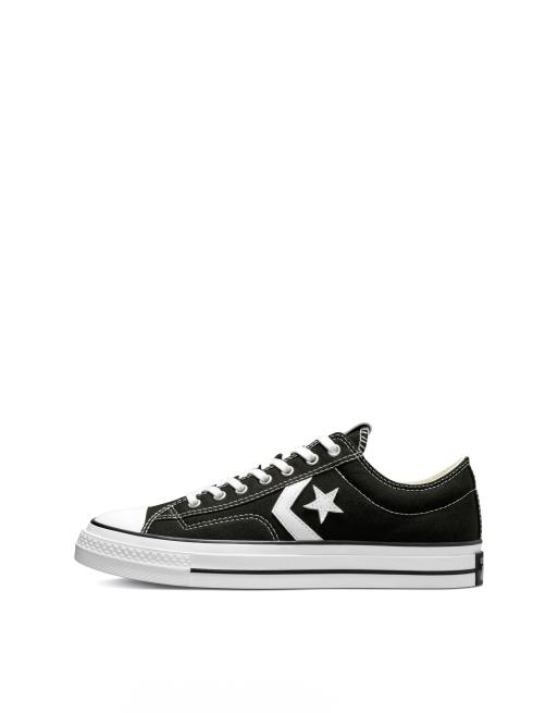 Converse - Star Player 76 Ox - Baskets - Noir/blanc vintage