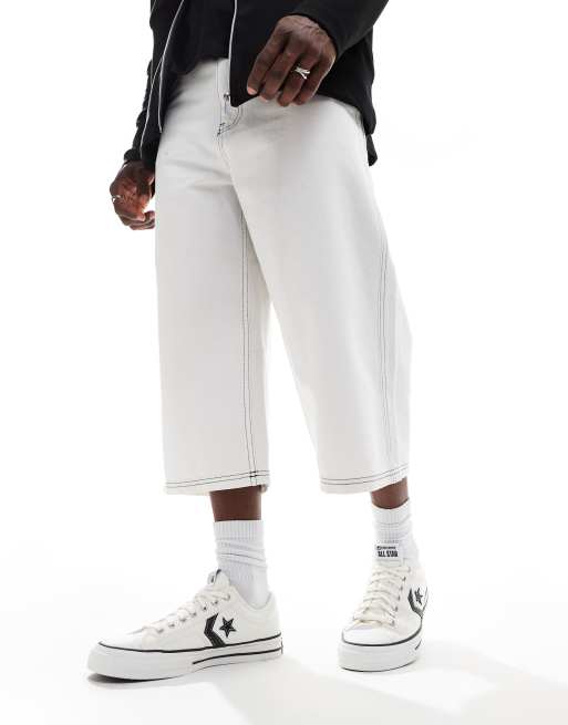 Converse Star Player 76 Ox Premium Baskets en toile avec detail contrastant Blanc noir ASOS