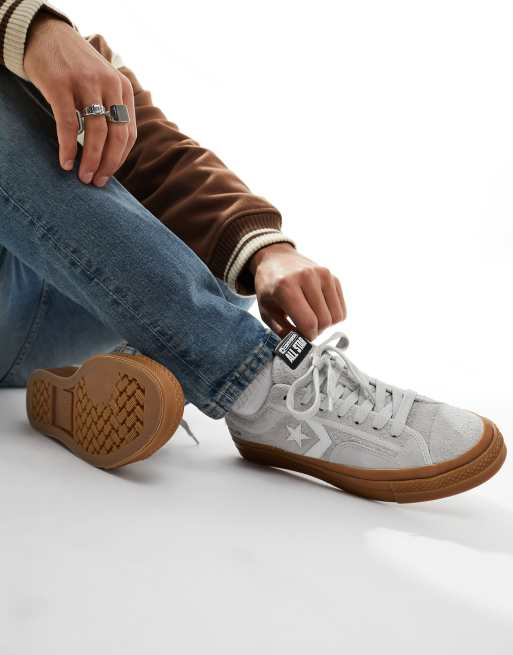 Converse Star Player 76 Ox Sneaker in Grau mit Gummisohle ASOS