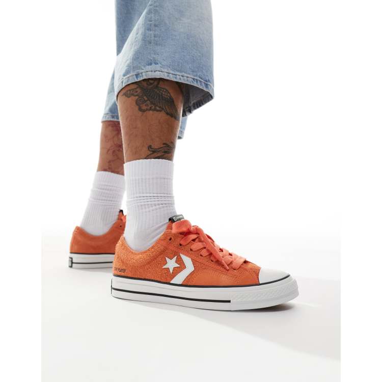 Converse Star Player 76 Ox Sneaker in Orange ASOS