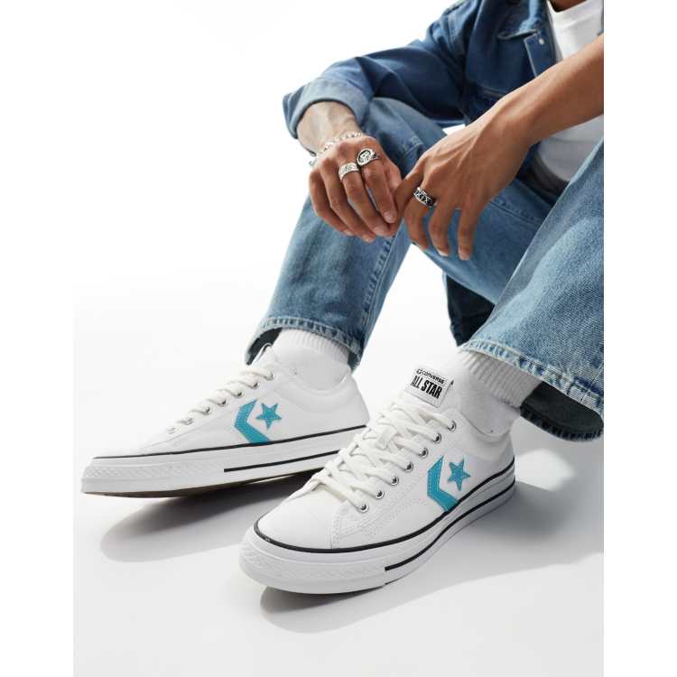 Converse Star Player 76 Ox Sneakers bianche ASOS