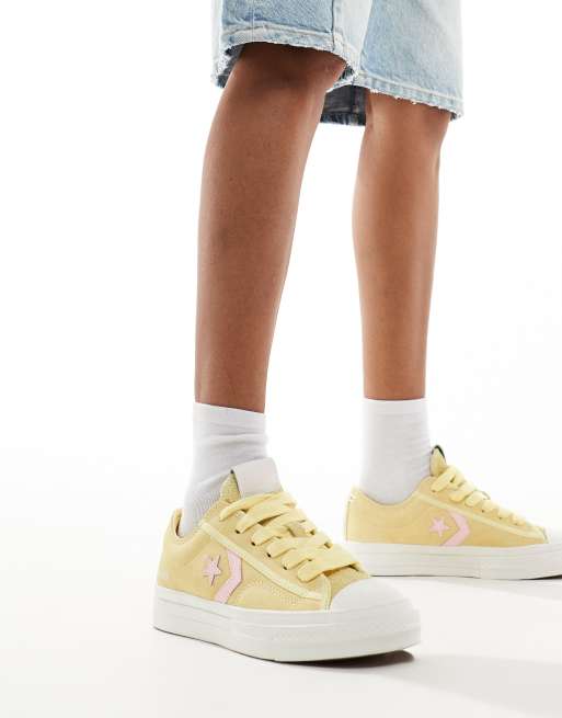 Converse Star Player 76 Ox Sneakers gialle ASOS