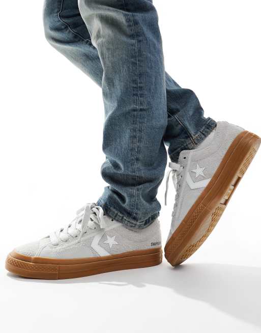 Converse - Star Player 76 Ox - Sneakers in grijs met rubberen zool