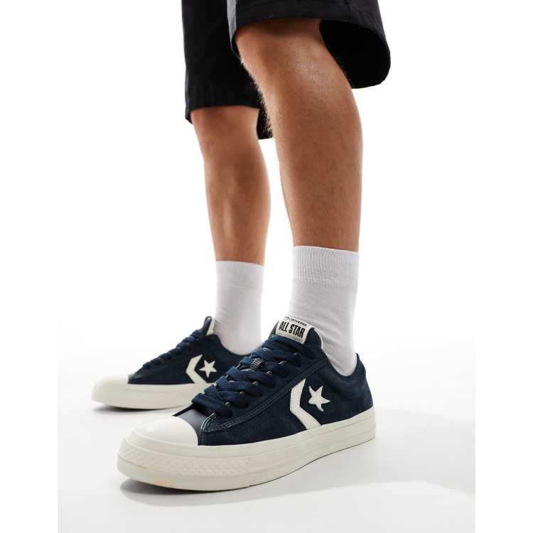 Converse Star Player 76 Ox sneakers in navy ASOS