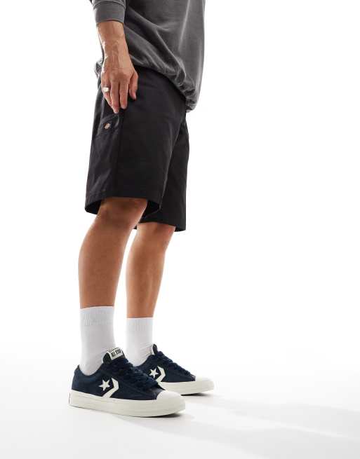 Navy converse shorts best sale