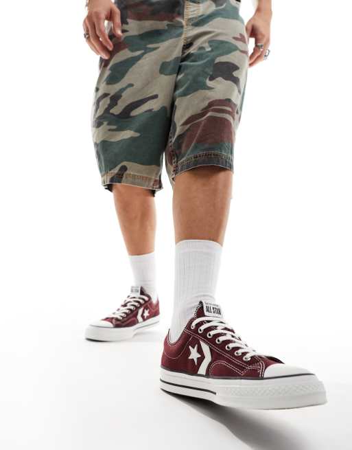 Mens camo outlet converse