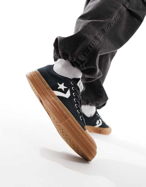 Converse star player ox black gum hotsell