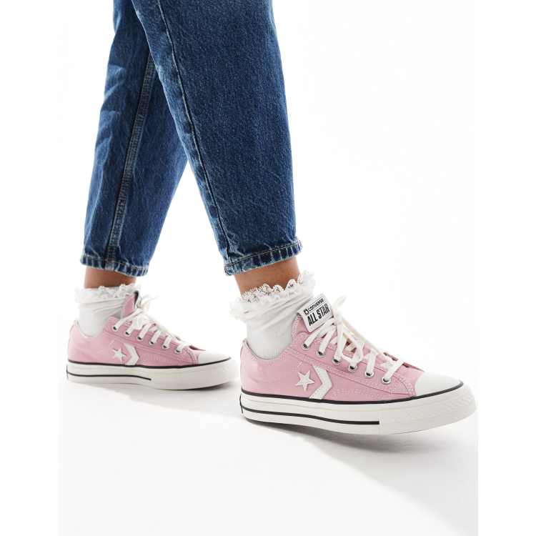 Converse Star Player 76 Ox trainer in pink ASOS