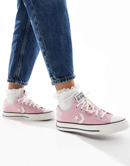 Converse Star Player 76 Ox trainer in pink ASOS