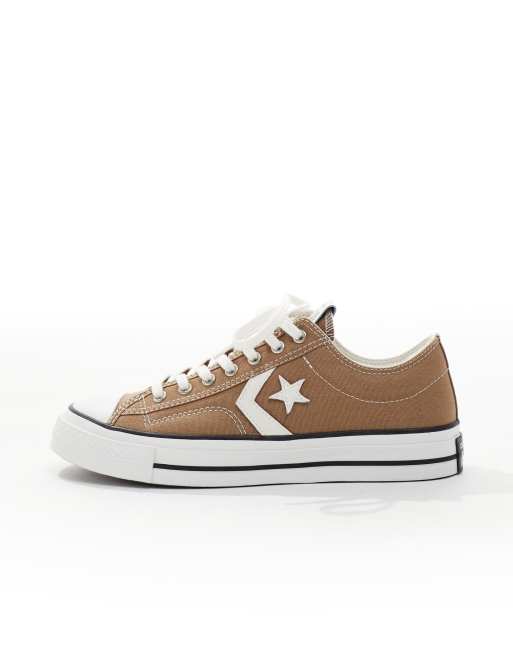 Converse Star Player 76 Ox trainers in brown ASOS