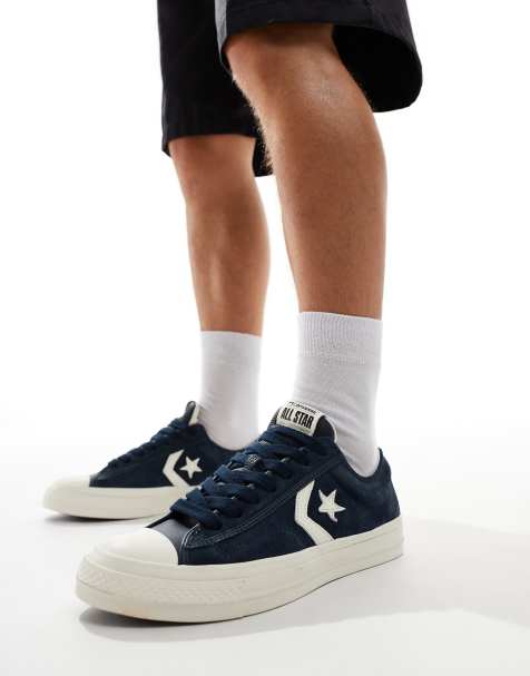 Converse Star Player 76 Ox trainers in navy - view 1