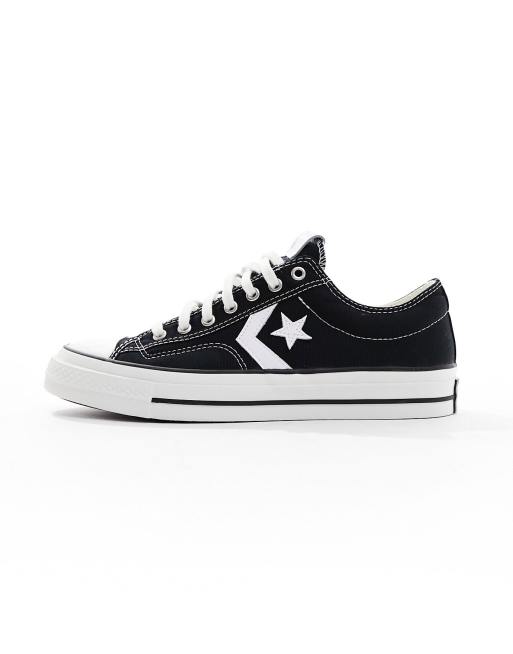 Converse black and white best sale